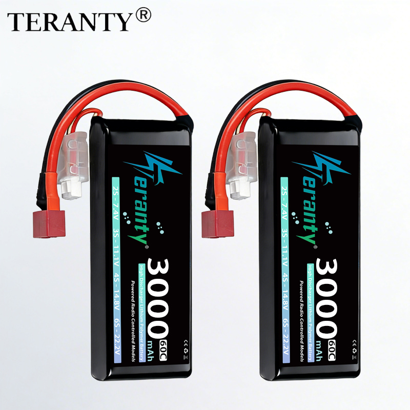 Drone Rc Car - TERANTY 2S 3000mAh Lipo Battery 7.4V