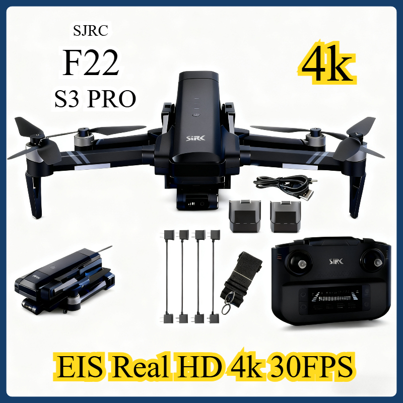 Drone F22 Rc - SJRC F22 S3 PRO Drone 4K