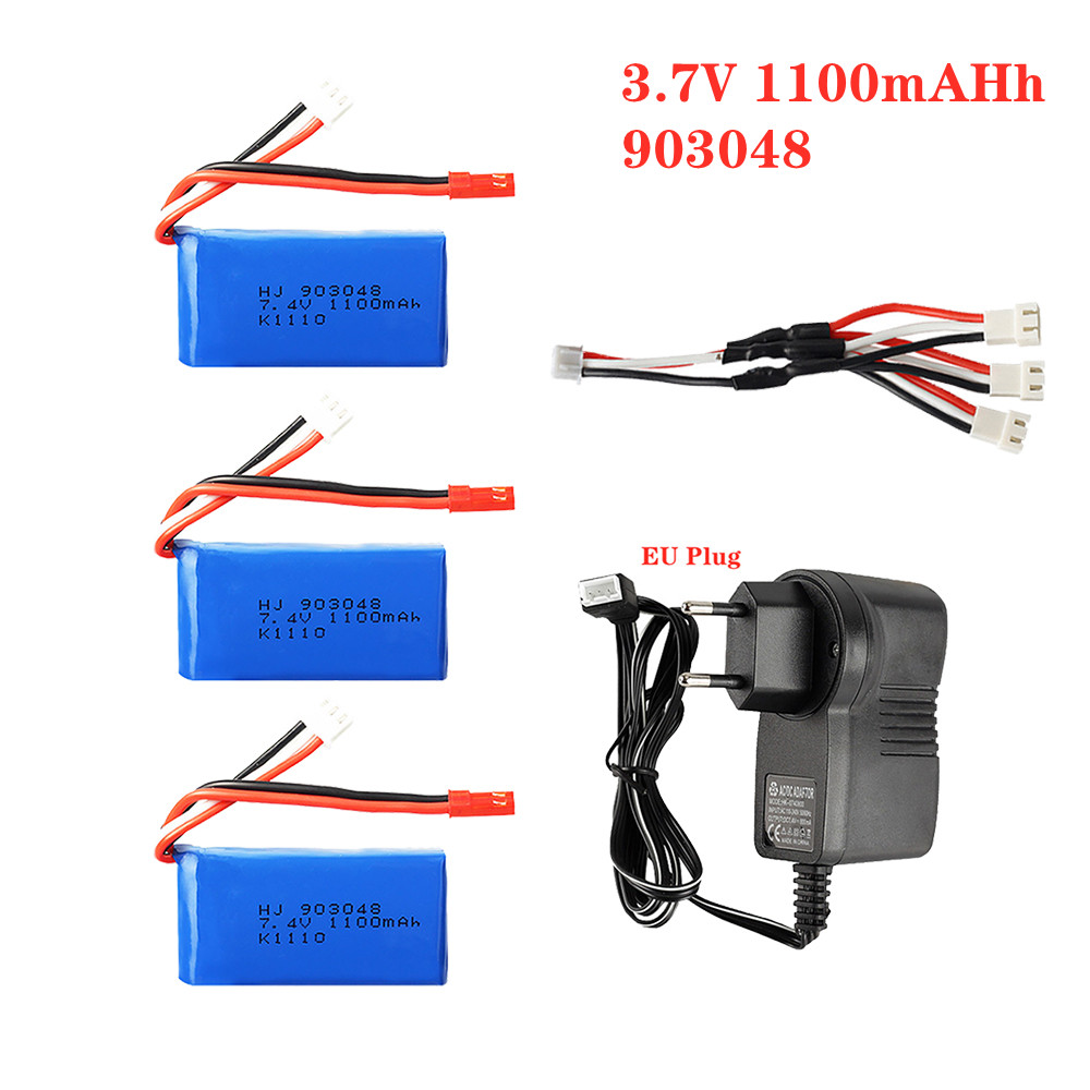 1-5pcs 7.4V 1100mah 903048 LiP - Lipo Battery Charger review and price