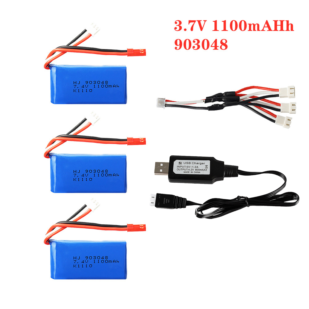 1-5pcs 7.4V 1100mah 903048 LiP - Lipo Battery Charger review and price