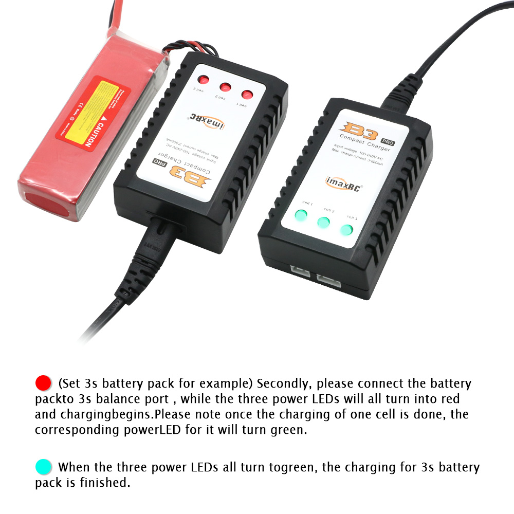 Imax B3 Pro 2-3S Charger 7.4v  - Lipo Battery Charger review and price
