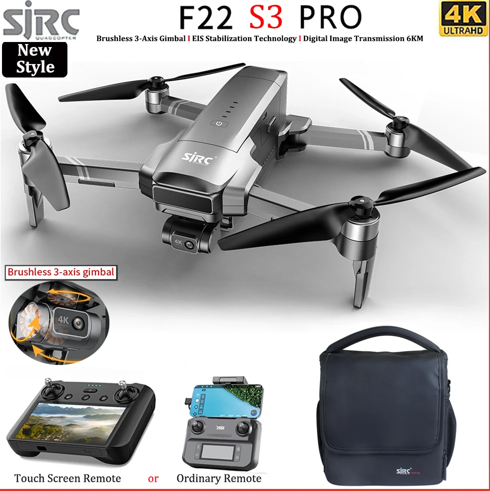 SJRC F22 S3 PRO Drone 4K HD Ca - Drone F22 Rc review and price