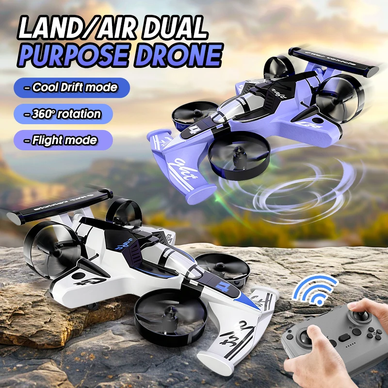 2 IN 1 Remote Control Quadcopt - Rc Drone And Flying Car review and price