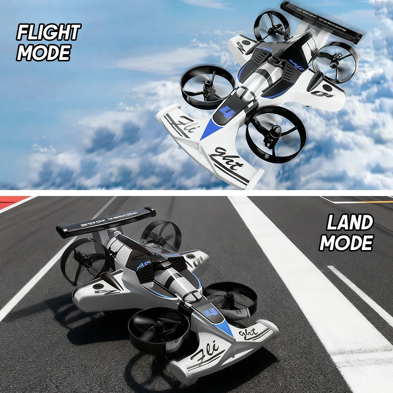 2 IN 1 Remote Control Quadcopt - Rc Drone And Flying Car review and price