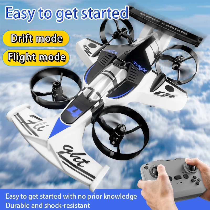 2 IN 1 Remote Control Quadcopt - Rc Drone And Flying Car review and price