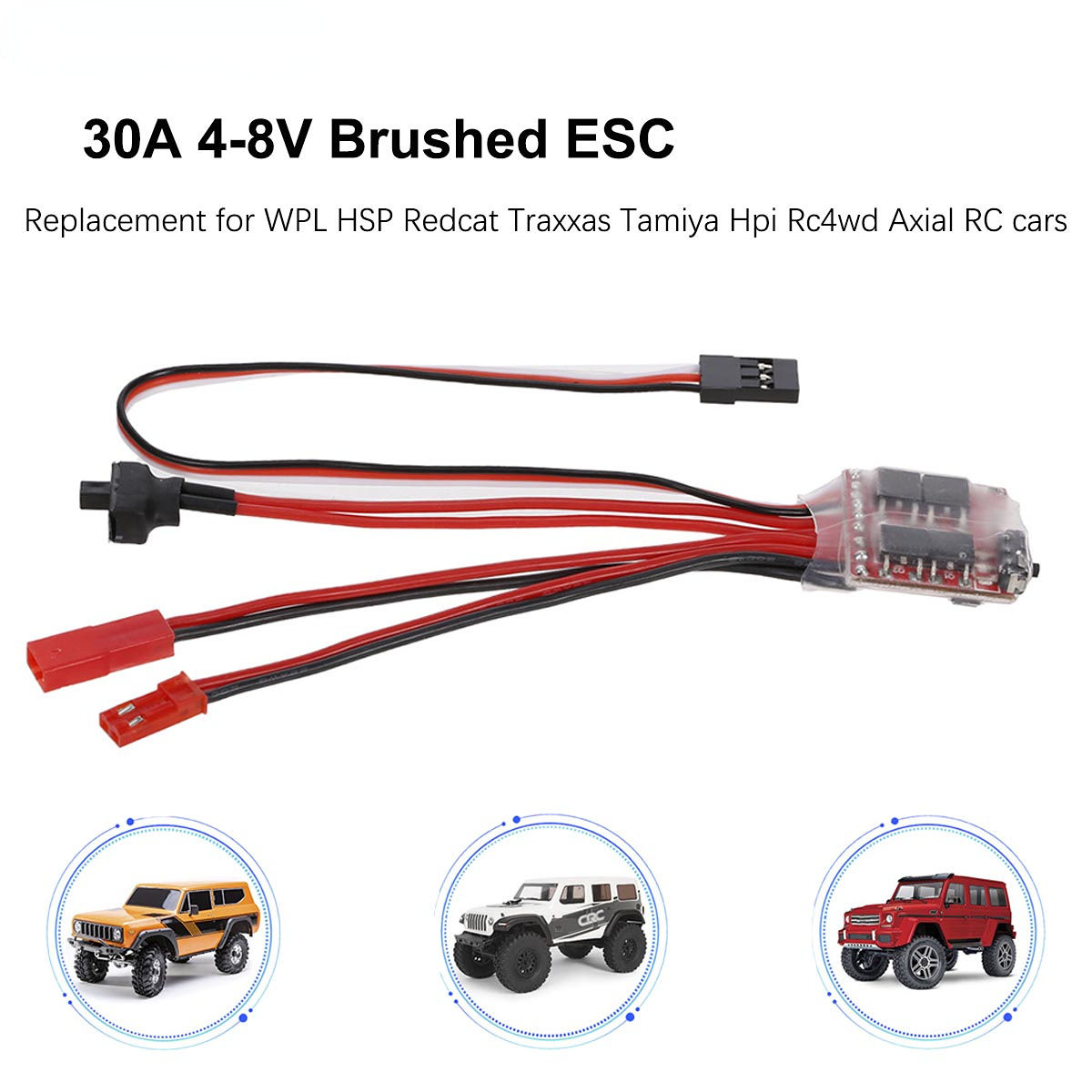 Mini RC Car 30A Brushed ESC Fo - Rc Boat review and price
