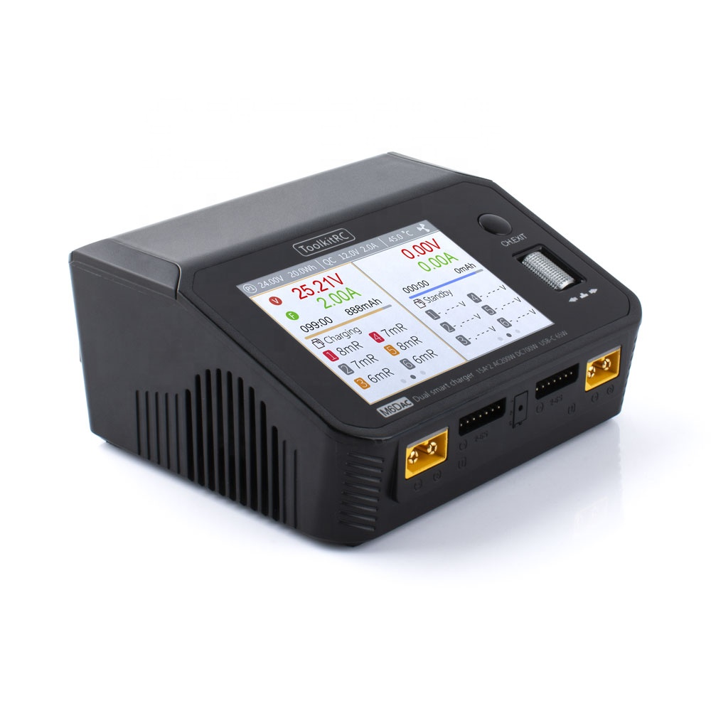 Toolkitrc M6DAC 350W X 2 USB-C - Lipo Battery Charger review and price