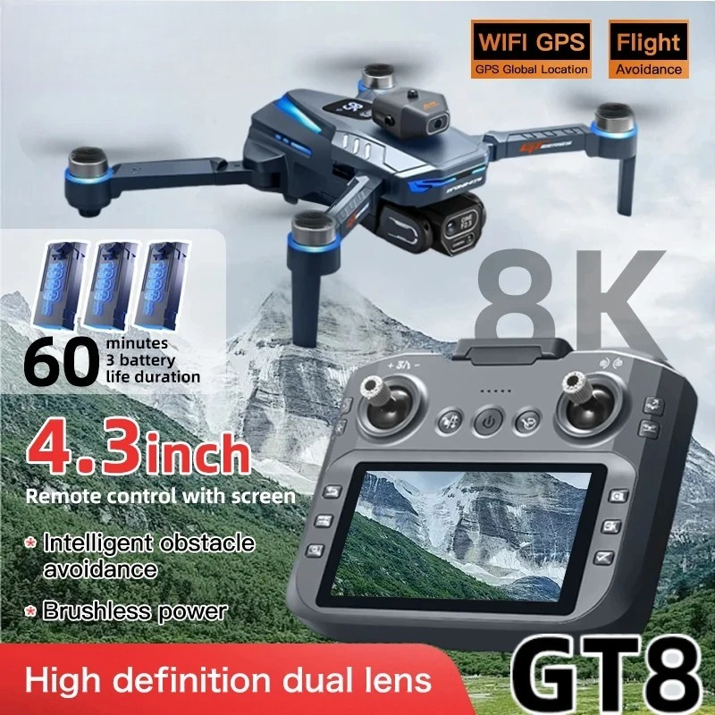 Original GT8 Drone 8K Professi - Drone Gt8 Rc review and price