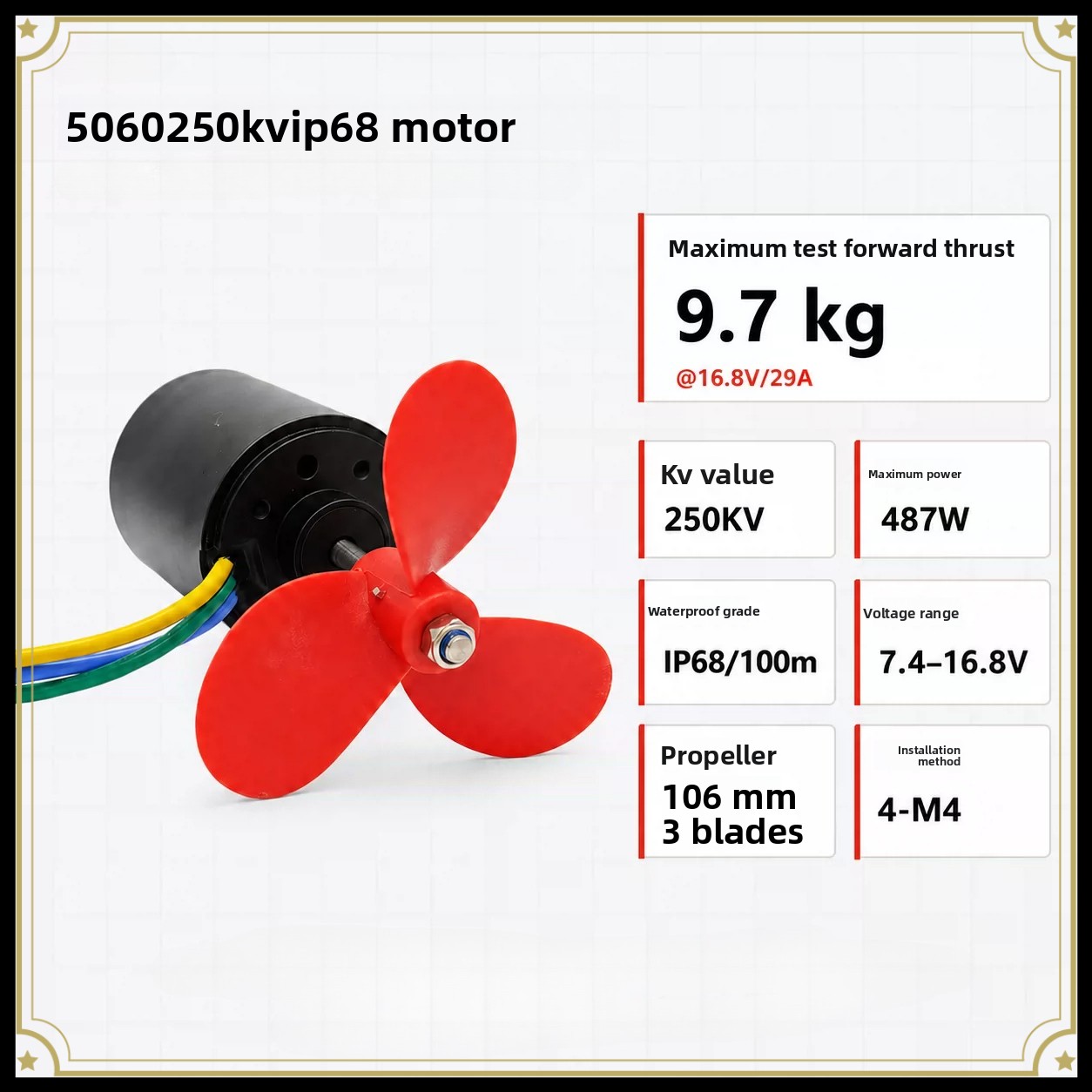 A5060 Waterproof Brushless Mot - Rc Boat review and price