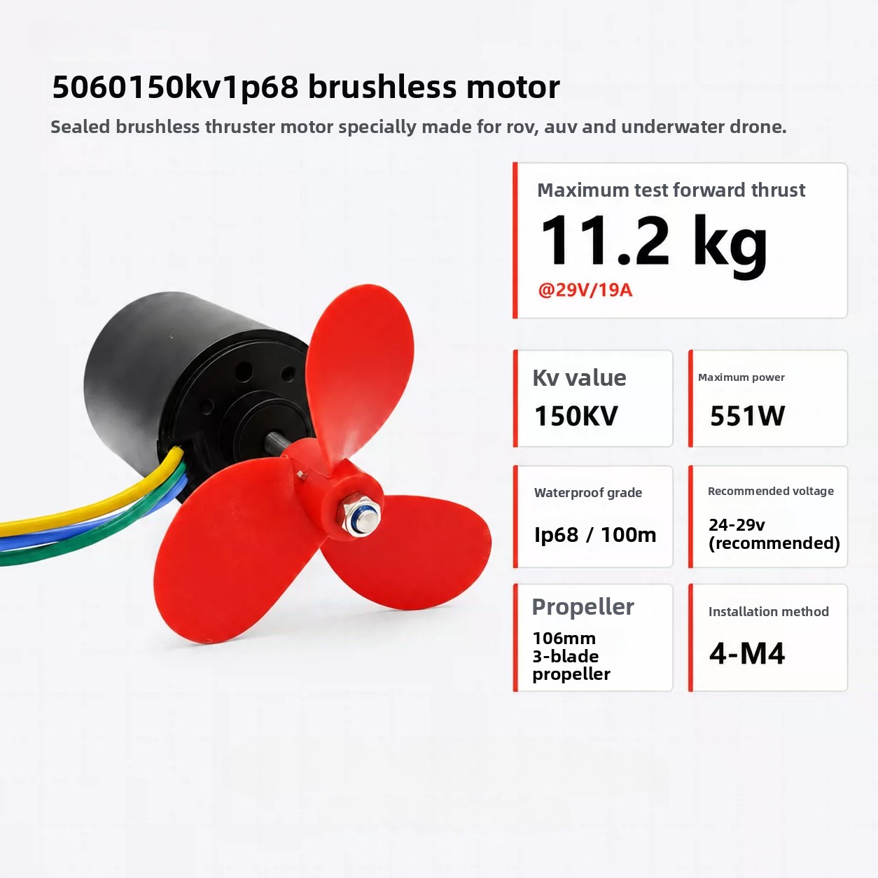 A5060 Waterproof Brushless Mot - Rc Boat review and price