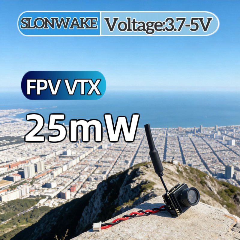 SLONWAKE FPV 25mW power simula - Drone Rc Mini review and price