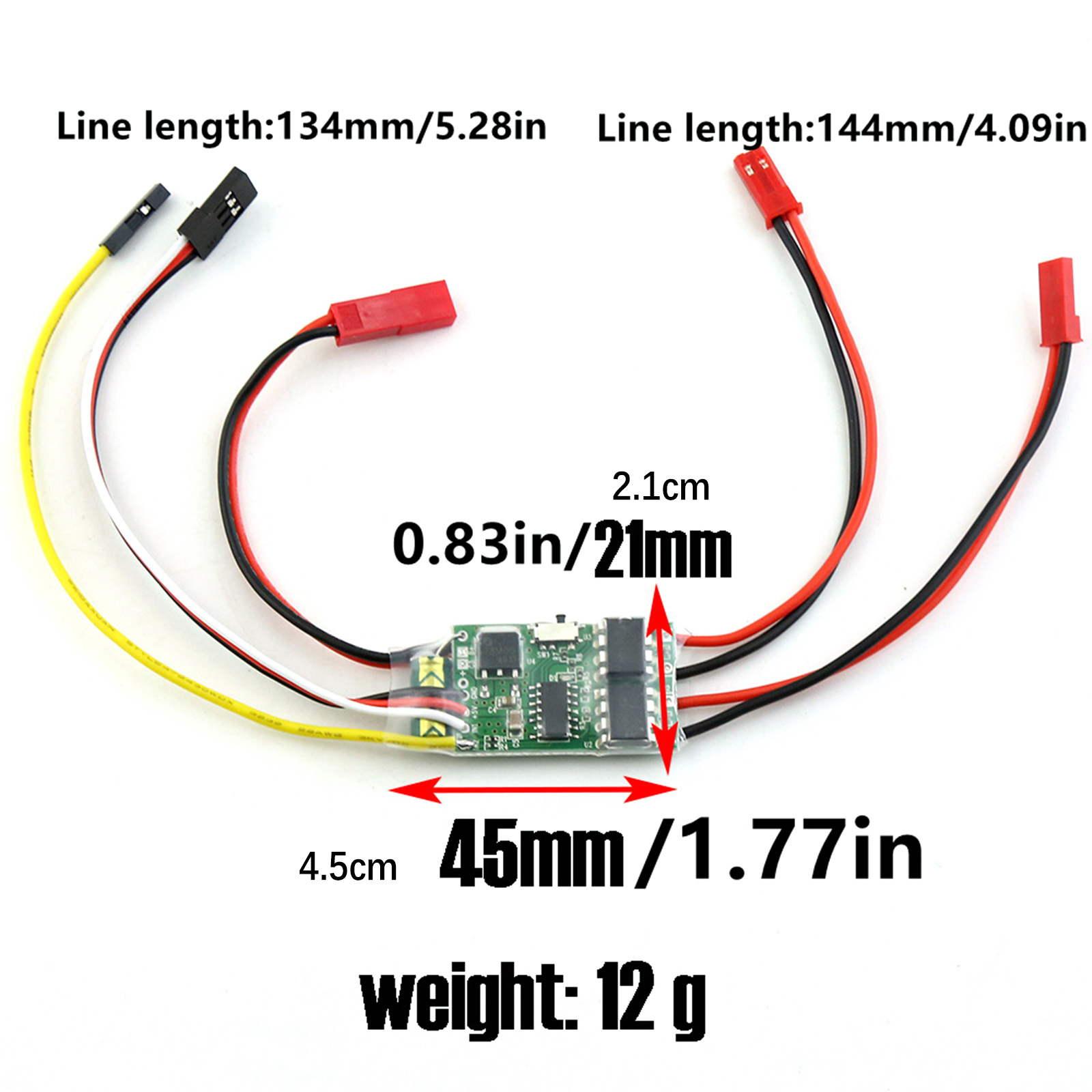 5A Dual Way Brushed ESC 2S/3S  - Rc Boat review and price