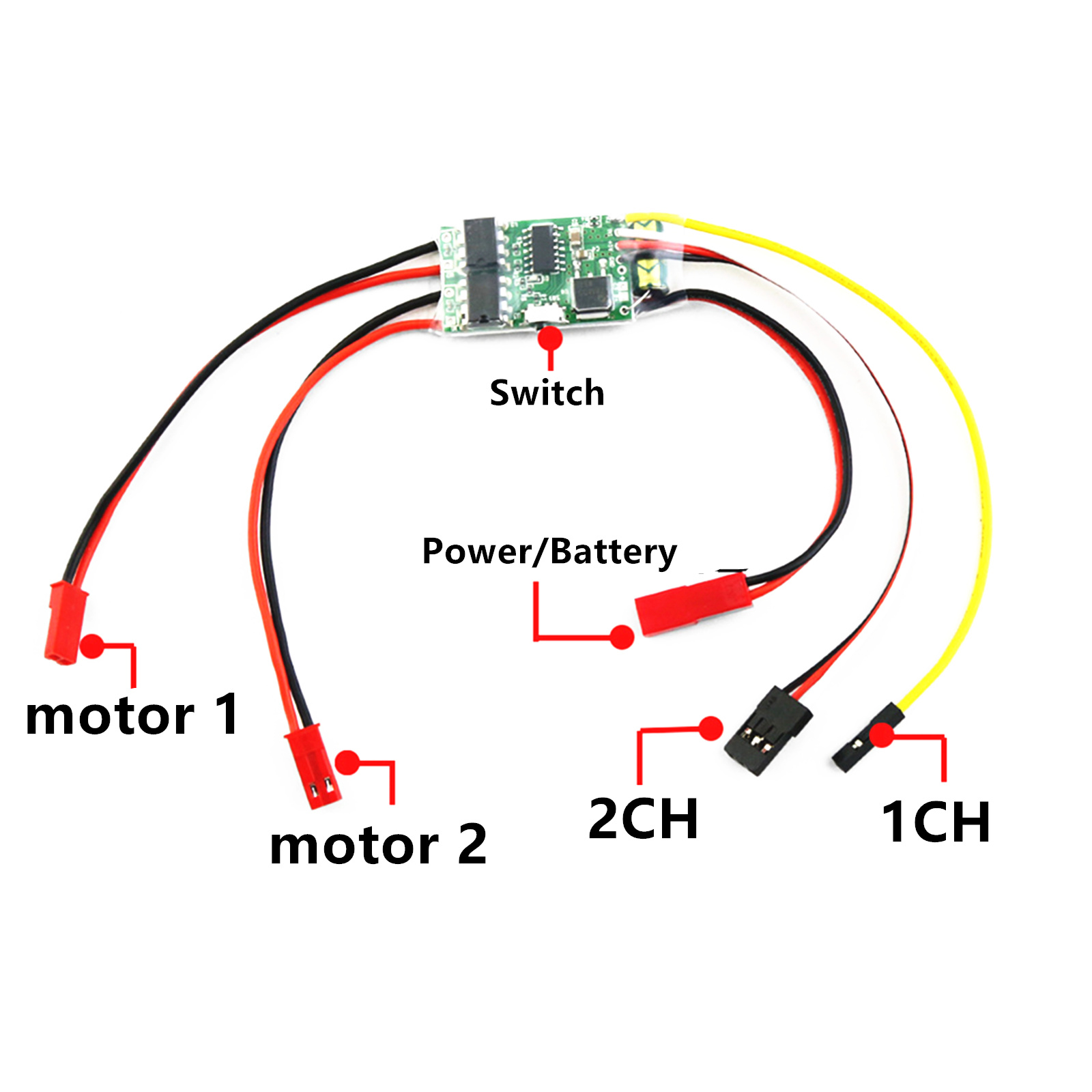 5A Dual Way Brushed ESC 2S/3S  - Rc Boat review and price