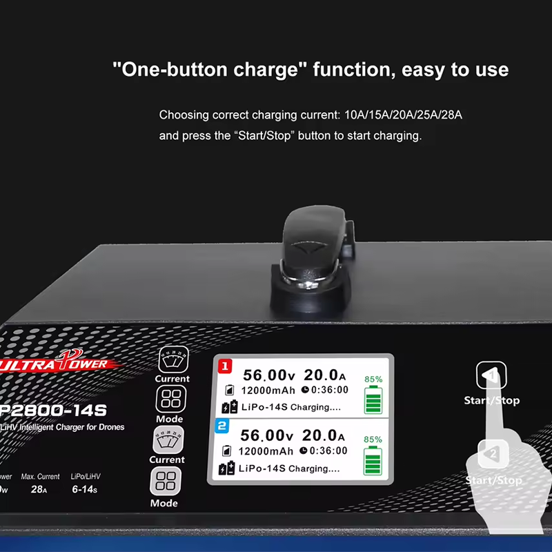 ULTRA POWER UP2800-14S 2X1400W - Lipo Battery Charger review and price