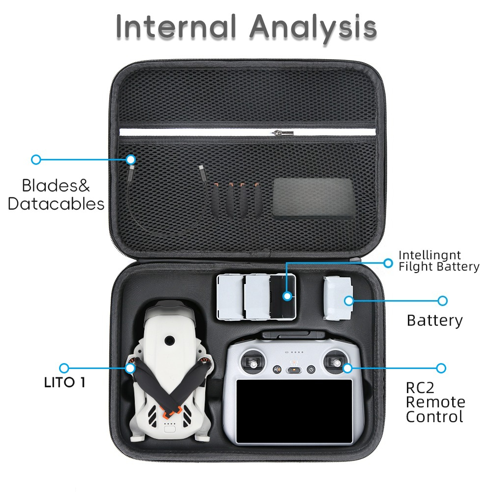 Portable Carrying Case For DJI - Drone Dji Rc N3 review and price
