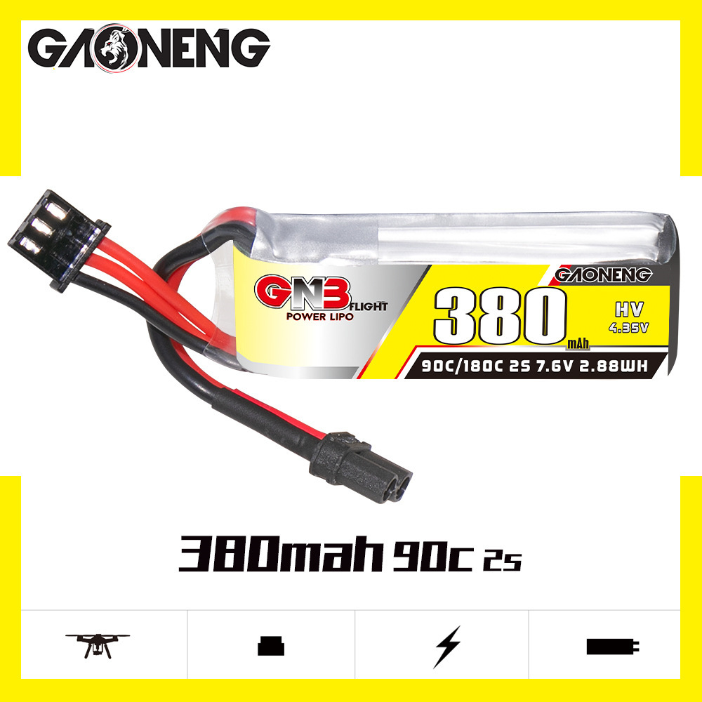 GNB 2S 7.6V 380mAh 90C/180C Li - Analog Fpv Transmitter review and price