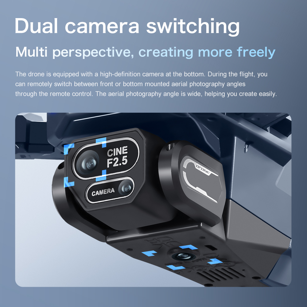 Original GT8 drone 8K HD dual  - Drone Gt8 Rc review and price