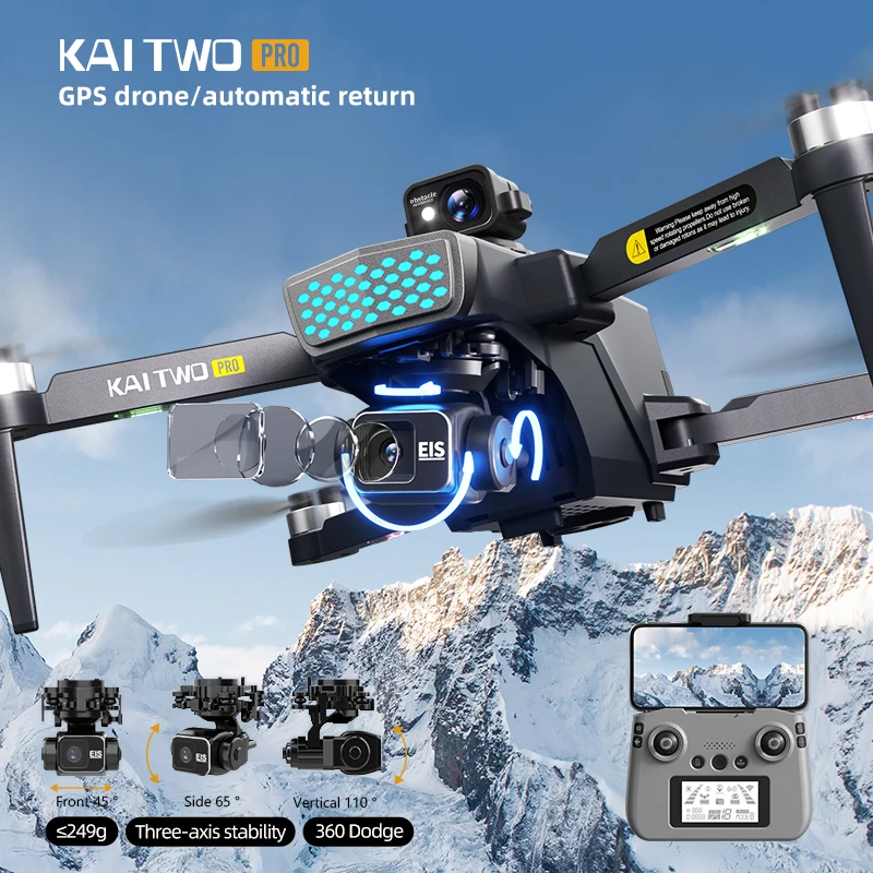 KAI TWO Pro Drone Drone 4K HD  - Drone Two Rc Way review and price