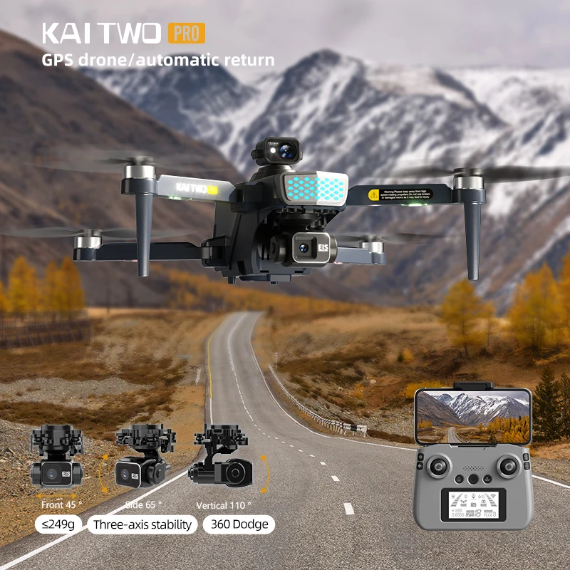 KAI TWO Pro Drone Drone 4K HD  - Drone Two Rc Way review and price