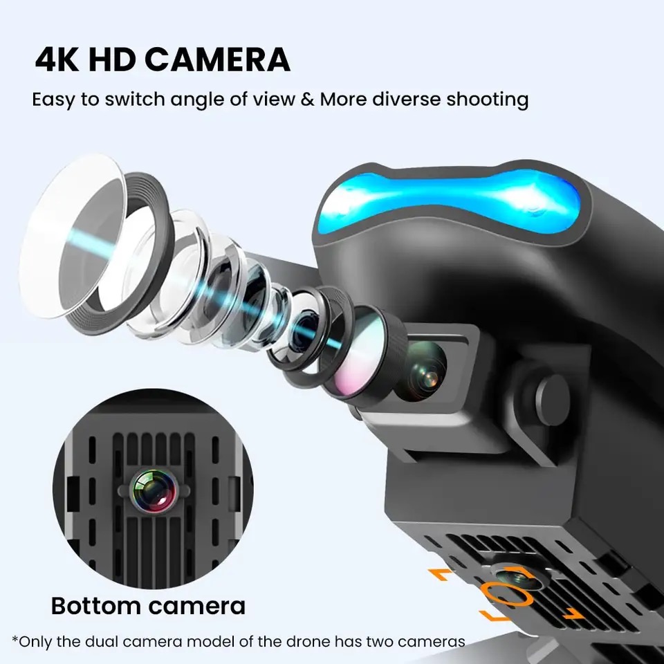 New Mini drone E99 4K WIFI HD  - Drone Pro Rc Ufo review and price