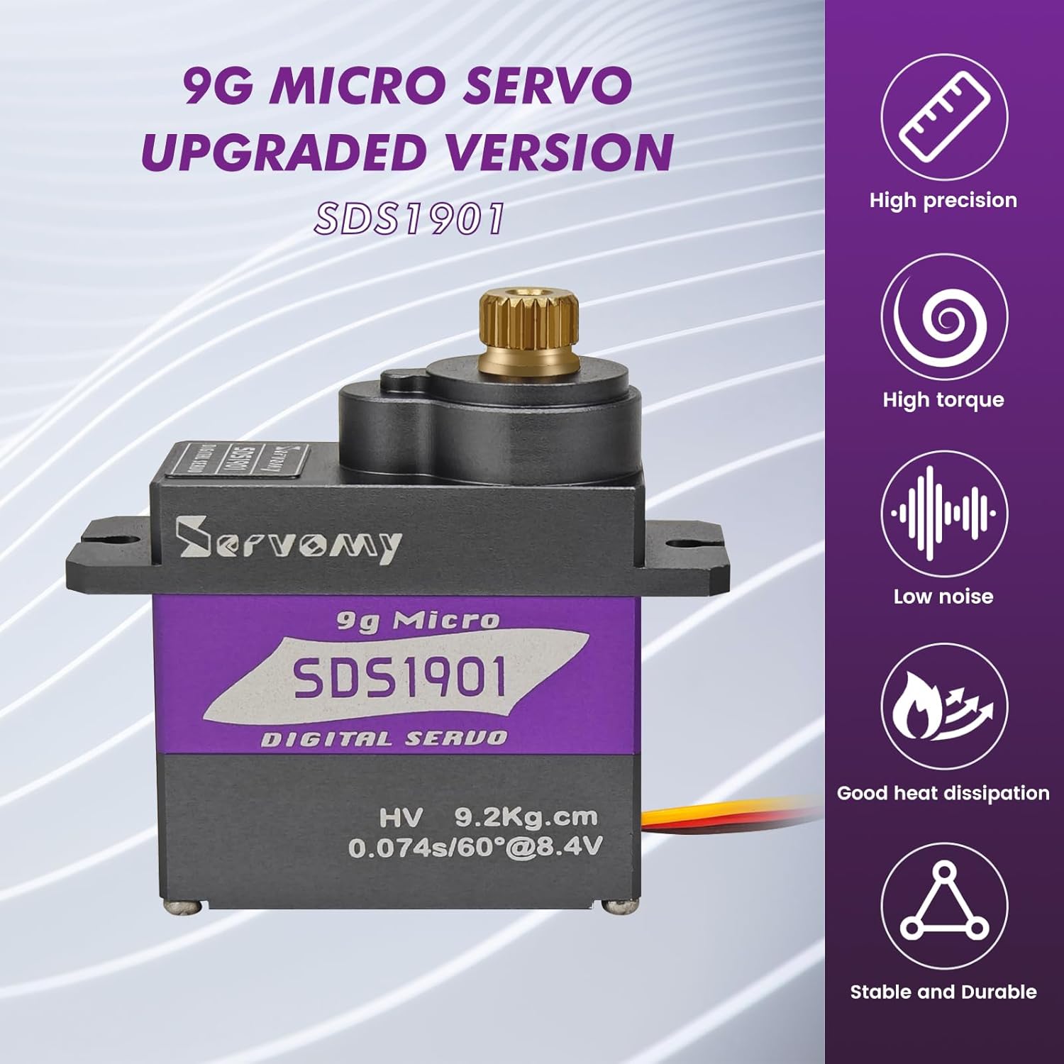 SERVOMY-SDS1901 Digital 9G Mic - Drone Rc Car review and price