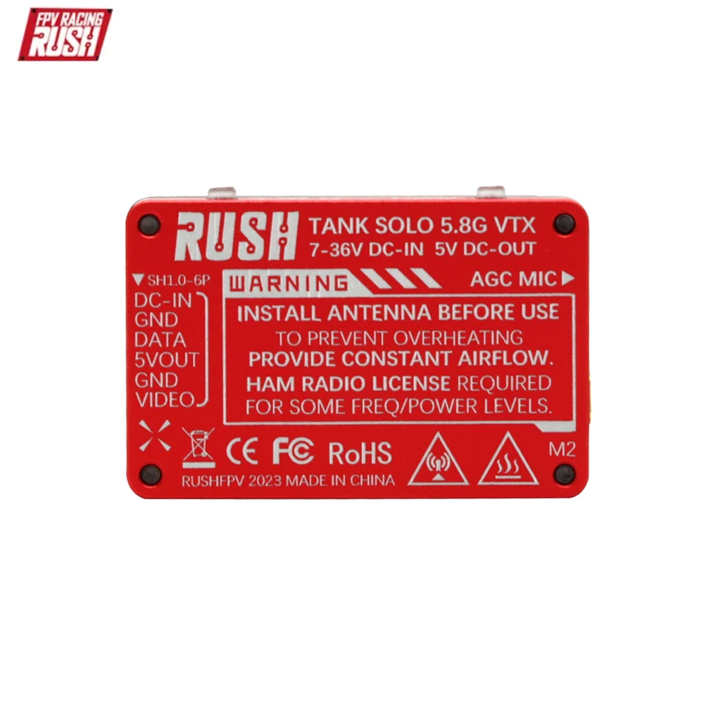 RUSHFPV Tank Solo VTX 5.8GHz 1 - Rc Transmitter review and price