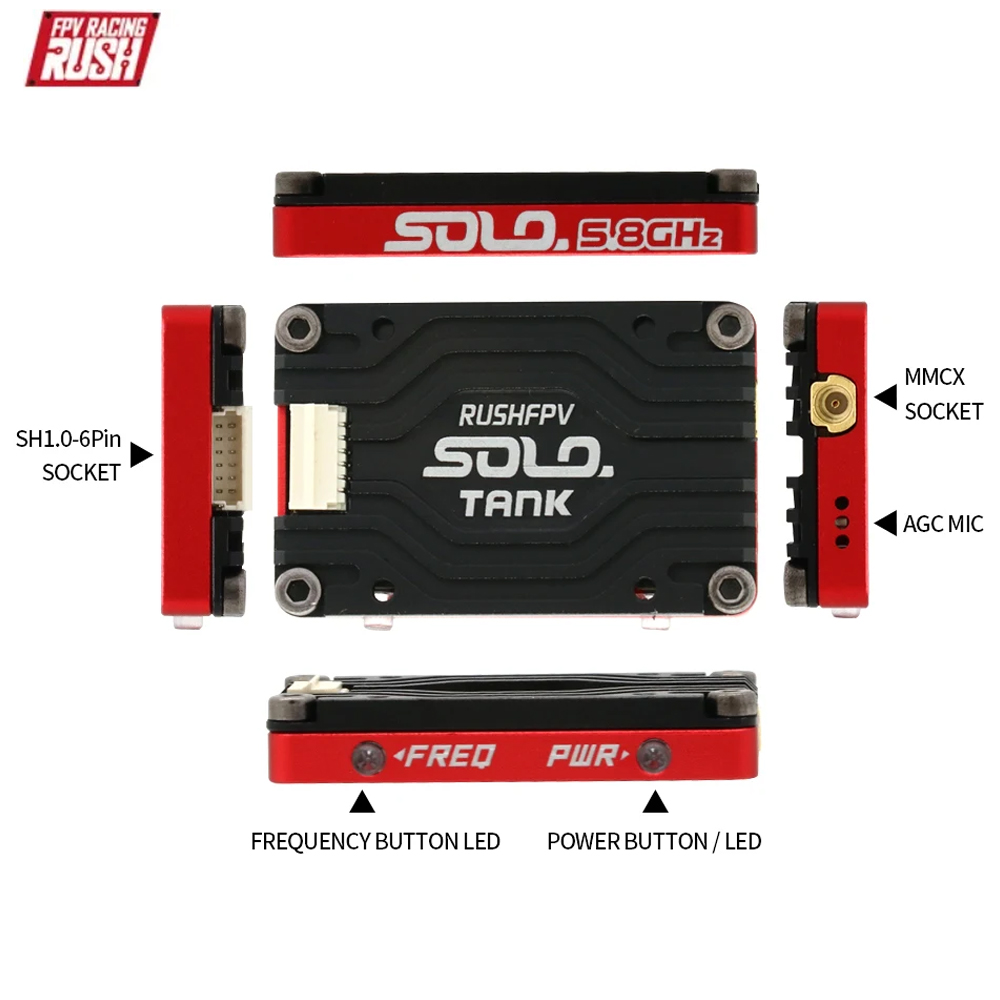 RUSHFPV Tank Solo VTX 5.8GHz 1 - Rc Transmitter review and price