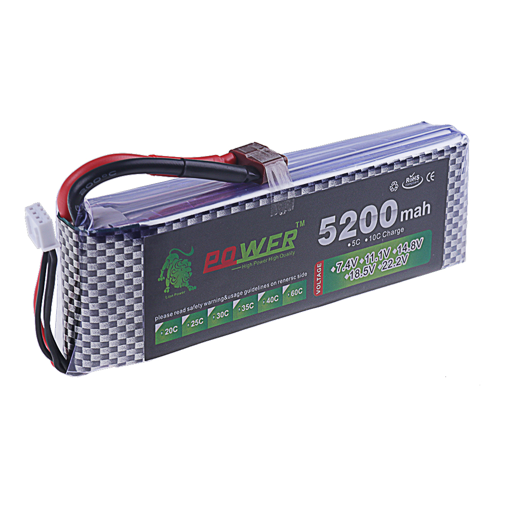 3S Lipo Battery 11.1V 5200mah  - Drone Rc Car review and price
