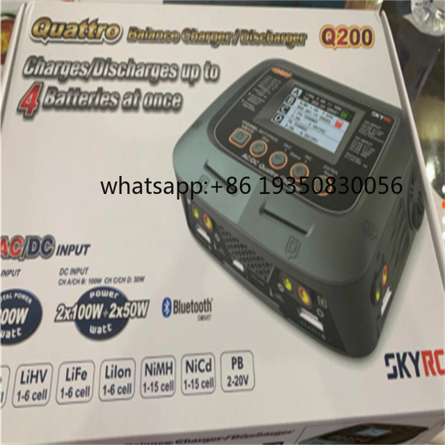 SkyRC Q200 QUATTRO AC/DC 2X100 - Lipo Battery Charger review and price
